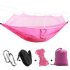 Sleeping Swing with Anti-Mosquito Parachute Cloth: Double 210T Nylon Aerial Camping Tent and Outdoor Mosquito Net Hammock