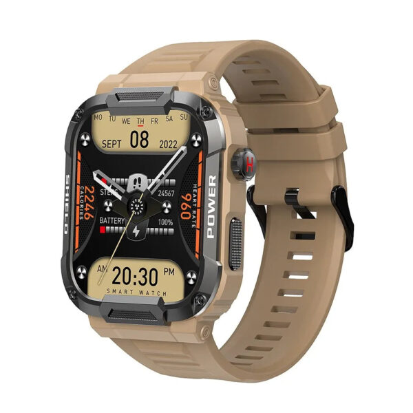 Smart Watch for Men Android and iOS Compatible 1.85" Touch Screen IP68 Waterproof