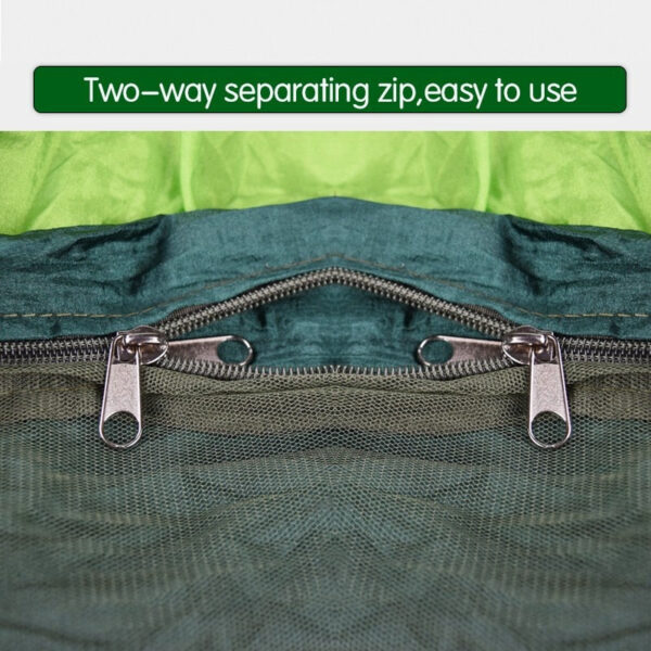 Sleeping Swing with Anti-Mosquito Parachute Cloth: Double 210T Nylon Aerial Camping Tent and Outdoor Mosquito Net Hammock