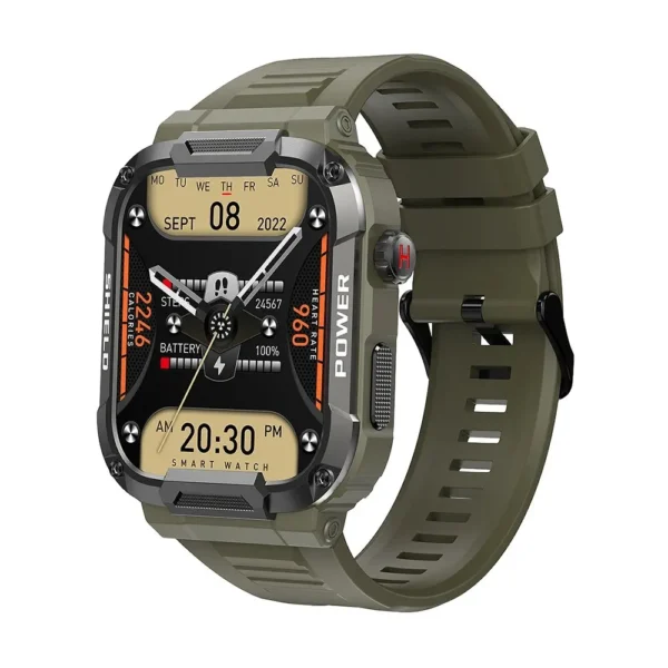 Smart Watch for Men Android and iOS Compatible 1.85" Touch Screen IP68 Waterproof