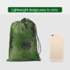 Sleeping Swing with Anti-Mosquito Parachute Cloth: Double 210T Nylon Aerial Camping Tent and Outdoor Mosquito Net Hammock